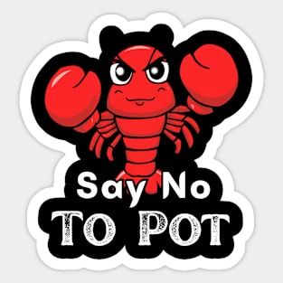 Lobster Funny Sticker